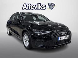 Svart Begagnad 2022 Audi A3 Sportback Proline Halvkombi | 259 900 kr (Marknadspris)