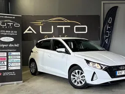 Vit Begagnad 2022 Hyundai i20 Essential Halvkombi | 169 900 kr