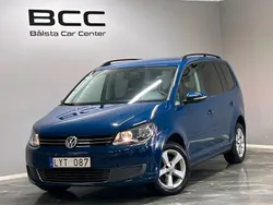 Blå Begagnad 2011 VW Touran Minibuss | 84 900 kr (Marknadspris)