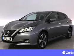 Grå Begagnad 2021 Nissan Leaf Halvkombi | 189 900 kr (Bra pris)