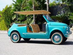 Ljusblå Begagnad 1969 Fiat 500 Cab | 459 900 kr