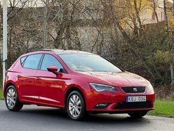 Röd Begagnad 2013 Seat Leon Style Halvkombi | 119 900 kr