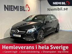 Svart Begagnad 2018 Mercedes A220 Style Halvkombi | 229 900 kr