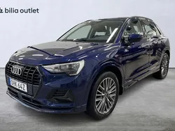 Blå Begagnad 2021 Audi Q3 Advanced Plus SUV | 279 900 kr (Marknadspris)