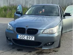 Blå Begagnad 2008 BMW 520 Sedan | 38 000 kr (Superpris)