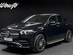 Svart Begagnad 2020 Mercedes GLE350e AMG Sportkupé | 639 800 kr (Marknadspris)