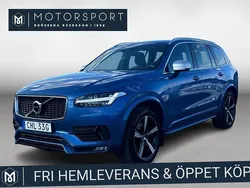 Blå Begagnad 2019 Volvo XC90 R-Design SUV | 424 900 kr (Bra pris)