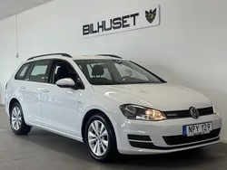 Vit Begagnad 2015 VW Golf VII Kombi | 124 900 kr (Marknadspris)