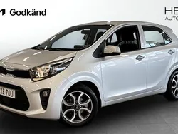 Grå (silver) Begagnad 2022 Kia Picanto Advance Halvkombi | 139 900 kr (Marknadspris)