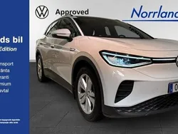 Vit (glacier white metallic) Begagnad 2021 VW ID.4 Pro Performance SUV | 309 000 kr (Marknadspris)