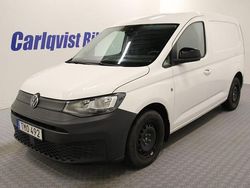 Vit Begagnad 2022 VW Caddy Minibuss | 295 000 kr
