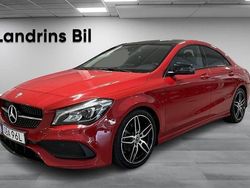 Röd Begagnad 2019 Mercedes CLA200 AMG Sportkupé | 239 900 kr (Marknadspris)