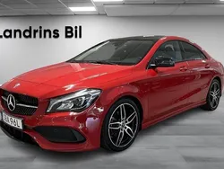 Röd Begagnad 2019 Mercedes CLA200 AMG Sportkupé | 239 900 kr (Marknadspris)