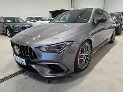 Mörkgrå Begagnad 2022 Mercedes CLA45 AMG Shooting Brake AMG Kombi | 579 500 kr (Marknadspris)