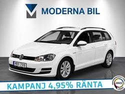 Vit Begagnad 2015 VW Golf VII Kombi | 139 400 kr (Marknadspris)