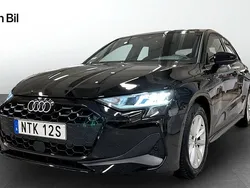 Svart Begagnad 2025 Audi A3 Sportback Proline Halvkombi | 314 000 kr (Lite dyr)
