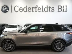 Grå Begagnad 2017 Land Rover Range Rover Velar R-Dynamic SUV | 428 900 kr (Marknadspris)