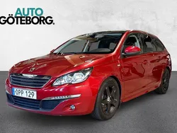 Ljusröd Begagnad 2016 Peugeot 308 Kombi | 94 900 kr (Marknadspris)