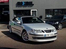 Ljusgrå Begagnad 2004 Saab 9-3 Cabriolet Aero Cab | 89 900 kr (Superpris)