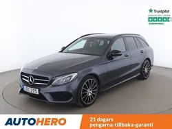 Grå Begagnad 2016 Mercedes C220 AMG line Kombi | 203 000 kr (Marknadspris)