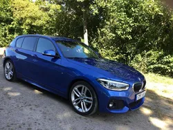 Blå Begagnad 2017 BMW 118 M Sport Halvkombi | 175 000 kr (Marknadspris)
