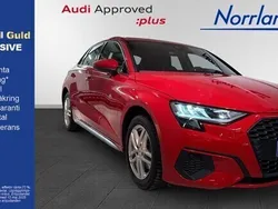 Tangoröd metallic Begagnad 2023 Audi A3 Proline | 319 000 kr (Dyr)