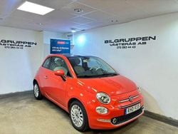 Röd Begagnad 2016 Fiat 500 Lounge Halvkombi | 94 900 kr (Marknadspris)