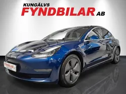Blå Begagnad 2019 Tesla Model 3 Long Range Sedan | 264 900 kr (Dyr)