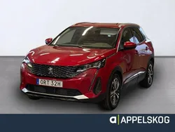 Röd Begagnad 2021 Peugeot 3008 Allure SUV | 244 900 kr (Marknadspris)