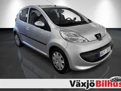 Grå Begagnad 2008 Peugeot 107 Halvkombi | 32 000 kr (Marknadspris)
