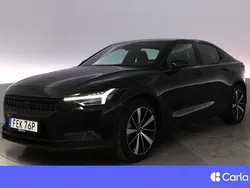 Svart Begagnad 2021 Polestar 2 Plus Sedan | 359 900 kr (Marknadspris)