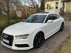 Vit Begagnad 2017 Audi A7 Sportback S-Line Halvkombi | 290 000 kr (Bra pris)