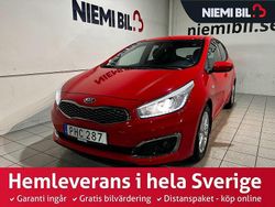 Röd Begagnad 2017 Kia Ceed Halvkombi | 159 900 kr (Dyr)