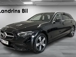 Svart Begagnad 2024 Mercedes C300e Avantgarde Kombi | 499 900 kr