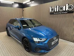 Atollblå metallic Begagnad 2023 Audi A3 Proline | 229 000 kr (Marknadspris)
