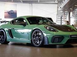 Grön Begagnad 2023 Porsche 718 Cayman GT4 Sportkupé | 1 579 000 kr (Bra pris)