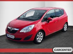 Röd Begagnad 2011 Opel Meriva Enjoy Minibuss | 62 500 kr