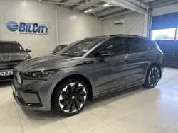 Grå Begagnad 2023 Skoda Enyaq iV SUV | 499 900 kr (Lite dyr)