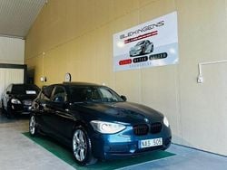 Blå Begagnad 2012 BMW 118 Halvkombi | 109 900 kr (Marknadspris)