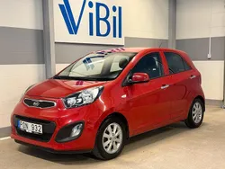 Röd Begagnad 2013 Kia Picanto Halvkombi | 69 900 kr (Marknadspris)