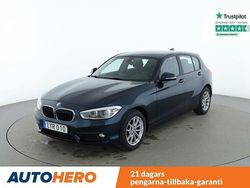 Blå Begagnad 2015 BMW 116 Advantage Halvkombi | 129 000 kr (Bra pris)