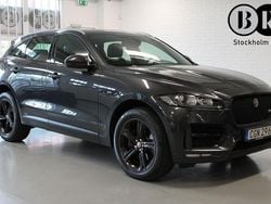 Grå Begagnad 2018 Jaguar F-Pace R-Sport SUV | 269 900 kr (Marknadspris)