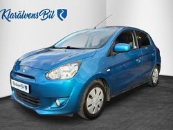 Ljusblå Begagnad 2013 Mitsubishi Space Star Kombi | 67 900 kr (Dyr)