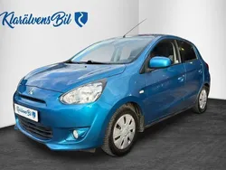 Ljusblå Begagnad 2013 Mitsubishi Space Star Kombi | 67 900 kr (Lite dyr)