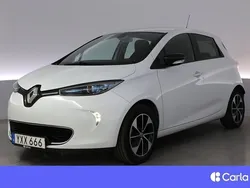 Vit Begagnad 2018 Renault Zoe Intens Halvkombi | 131 900 kr (Marknadspris)