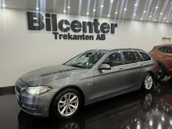 Grå Begagnad 2014 BMW 520 Kombi | 124 900 kr (Marknadspris)