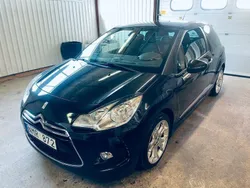 Svart Begagnad 2011 Citroën DS3 Halvkombi | 69 900 kr (Marknadspris)