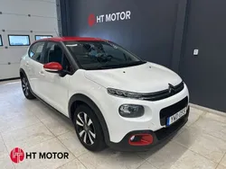 Vit Begagnad 2017 Citroën C3 Halvkombi | 94 700 kr (Marknadspris)