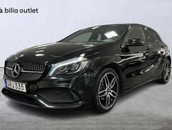 Svart Begagnad 2015 Mercedes A180 AMG Halvkombi | 154 900 kr (Marknadspris)