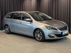 Grå Begagnad 2015 Peugeot 308 Allure Kombi | 74 500 kr (Marknadspris)